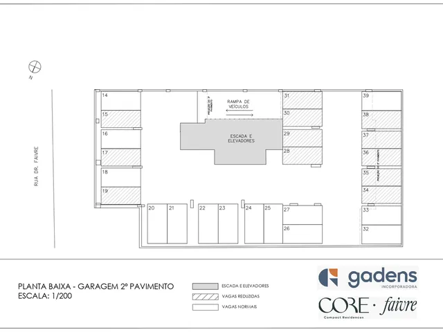 Imagem 2: Apartamento à venda no Centro de Curitiba-PR: 2 quartos, 1 banheiro, 33,51 m² de área