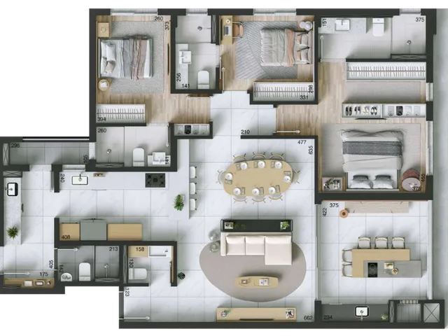 Imagem 5: Linda Cobertura à Venda em Curitiba-PR, Bairro Ahú: 3 Quartos, 3 Suítes, 4 Banheiros