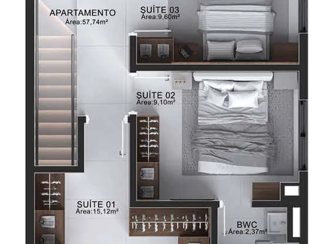 Imagem 5: COBERTURA RESIDENCIAL em Balneário Camboriú - SC, Centro