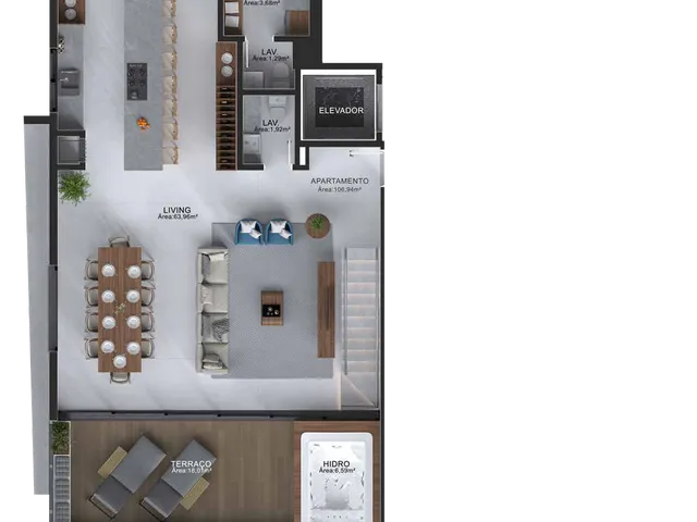 Imagem 9: COBERTURA RESIDENCIAL em Balneário Camboriú - SC, Centro