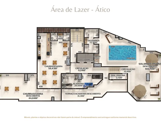 Imagem 3: COBERTURA RESIDENCIAL em Curitiba - PR, Campo Comprido
