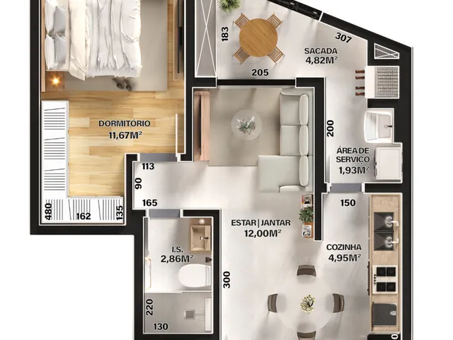 Imagem 8: COBERTURA RESIDENCIAL em Curitiba - PR, Campo Comprido