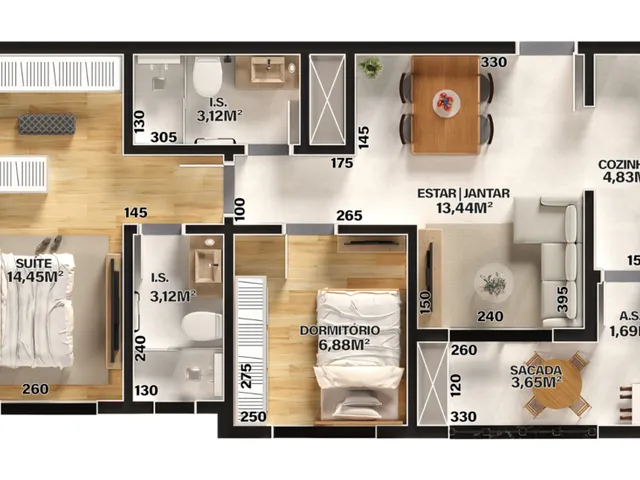 Imagem 11: COBERTURA RESIDENCIAL em Curitiba - PR, Campo Comprido