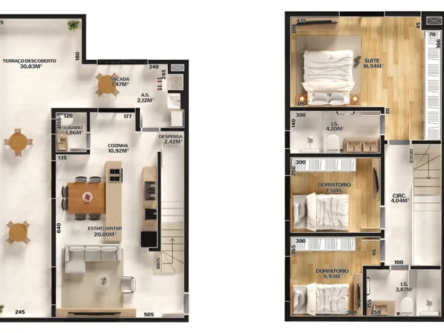 Imagem 15: COBERTURA RESIDENCIAL em Curitiba - PR, Campo Comprido