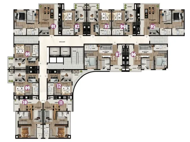 Imagem 4: APARTAMENTO RESIDENCIAL em Pinhais - PR, Centro