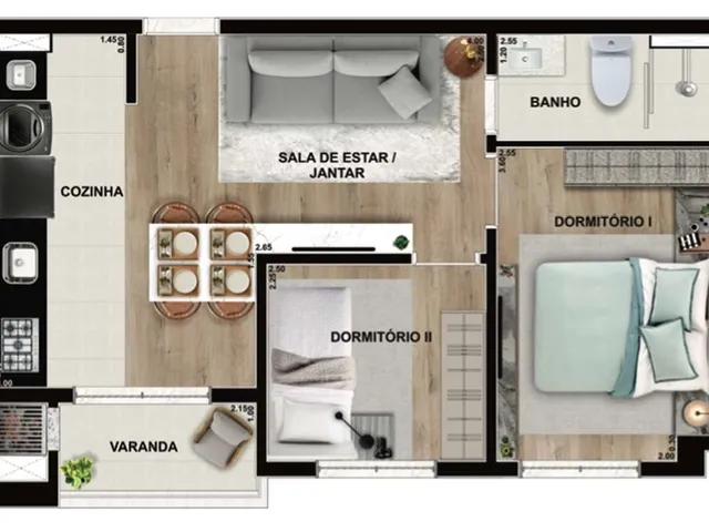 Imagem 7: APARTAMENTO RESIDENCIAL em Pinhais - PR, Centro