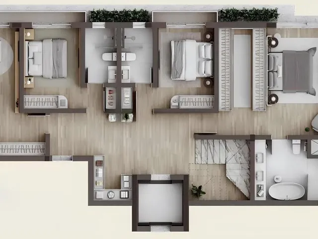 Imagem 12: COBERTURA RESIDENCIAL em Curitiba - PR, Cabral