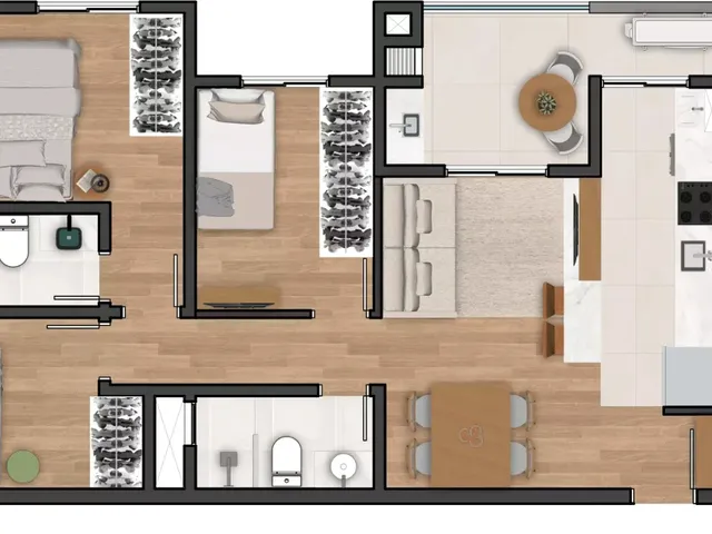 Imagem 5: APARTAMENTO RESIDENCIAL em Curitiba - PR, Novo Mundo