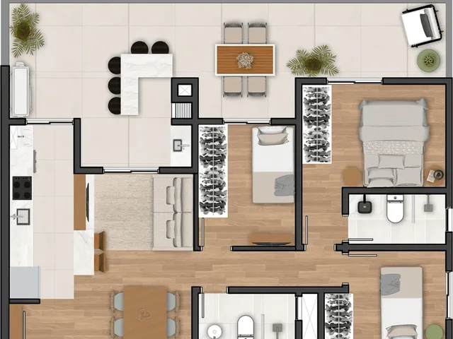 Imagem 8: APARTAMENTO RESIDENCIAL em Curitiba - PR, Novo Mundo
