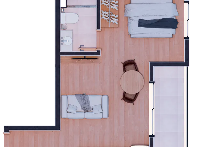 Imagem 2: Sense 1910 Apartamento com 1 dormitório