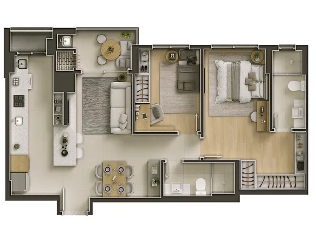 Imagem 5: Pulse Apartamento com 3 dormitórios