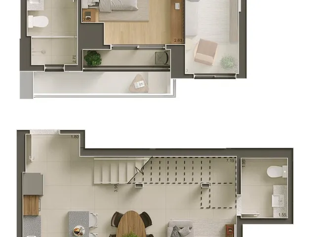 Imagem 7: Pulse Apartamento com 3 dormitórios