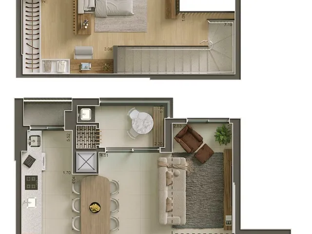 Imagem 8: Pulse Apartamento com 3 dormitórios
