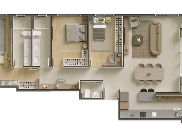 Imagem 14: Pulse Apartamento com 3 dormitórios