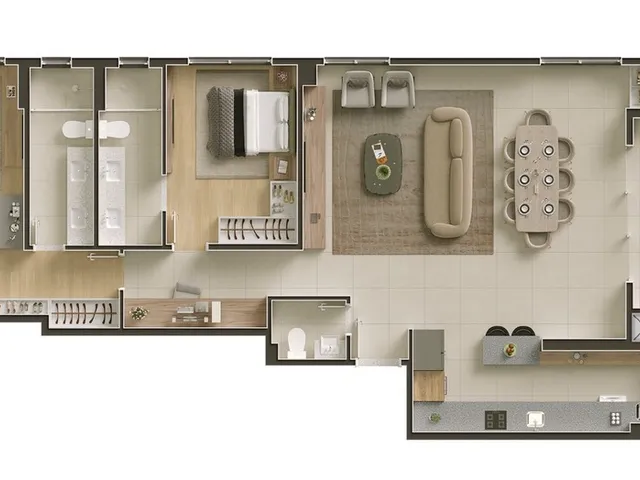 Imagem 15: Pulse Apartamento com 3 dormitórios