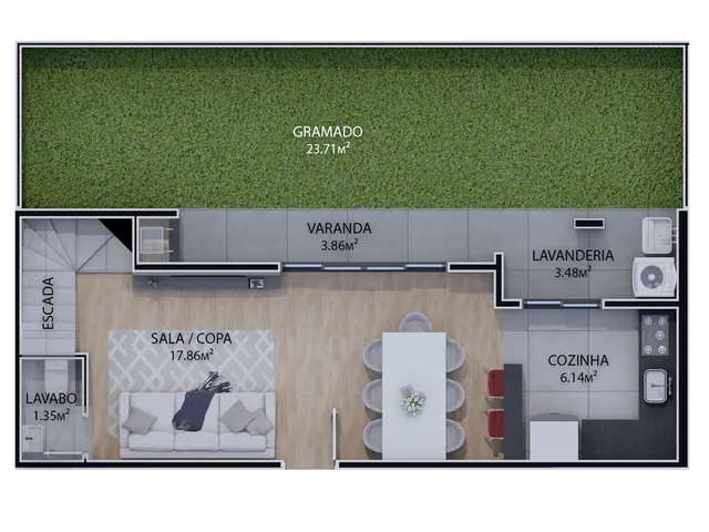 Imagem 2: APARTAMENTO RESIDENCIAL em Curitiba - PR, Boqueirão