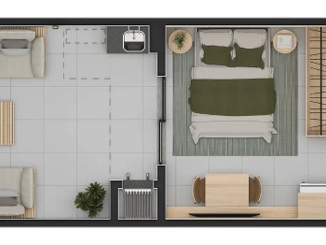 Imagem 6: Natune Apartamento com 1 dormitório