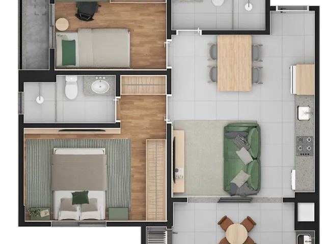 Imagem 10: Natune Apartamento com 1 dormitório