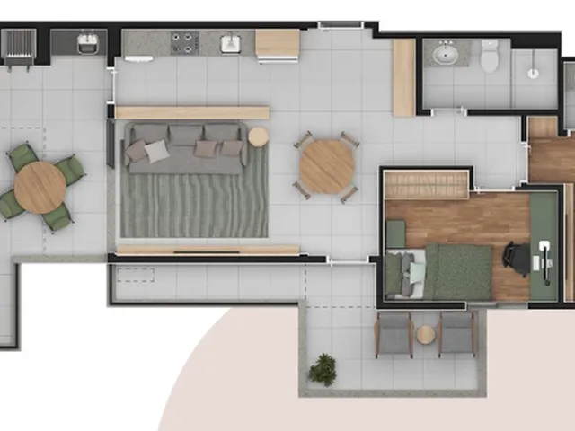 Imagem 13: Natune Apartamento com 1 dormitório