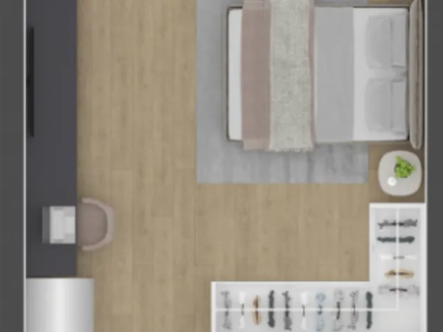 Imagem 4: Apartamento à venda no Centro de Curitiba-PR: 1 quarto, 1 suíte e 33,93 m² de área