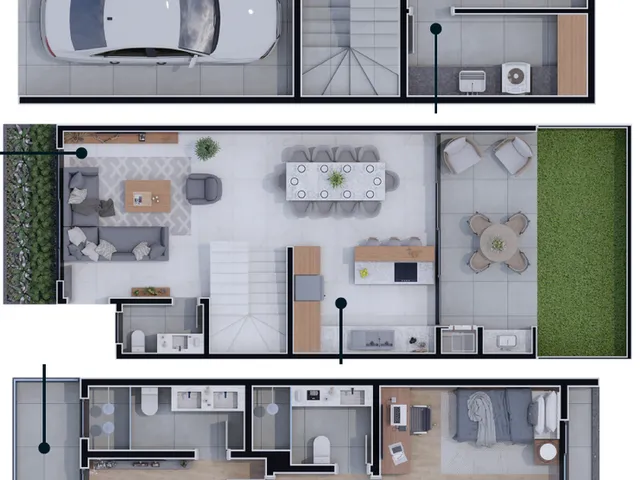 Imagem 1: CASA RESIDENCIAL em Curitiba - PR, Jardim Social