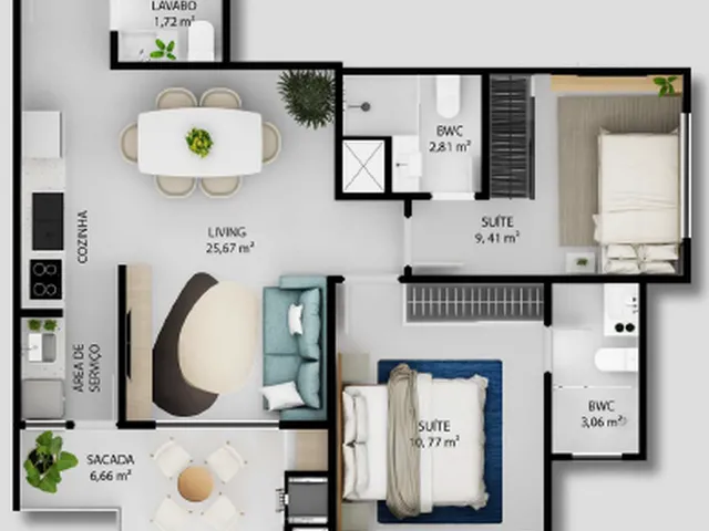Imagem 4: APARTAMENTO RESIDENCIAL em Balneário Camboriú - SC, Nações