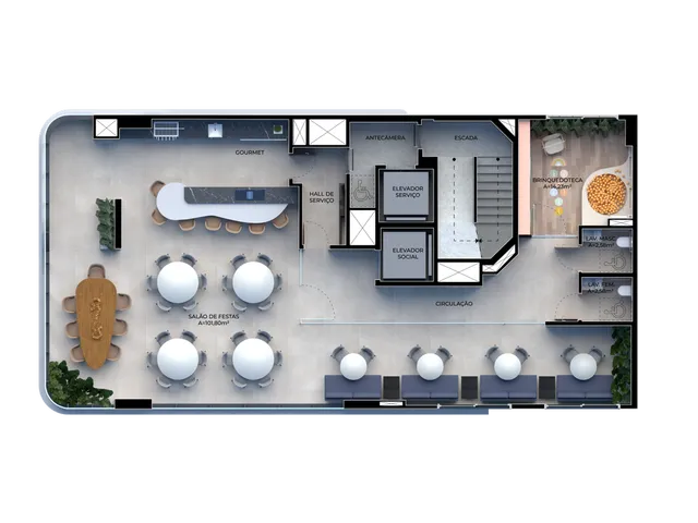 Imagem 5: Imperdível cobertura de luxo no Centro de Balneário Camboriú-SC: 5 quartos, 5 suítes