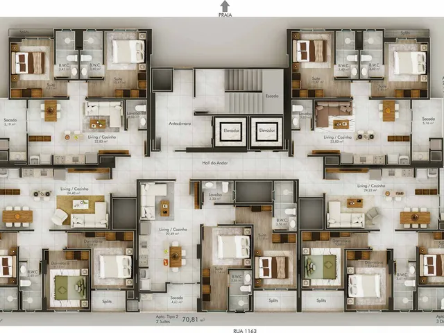 Imagem 2: Apartamento Residencial em Barra Velha - Sc, Barra Velha
