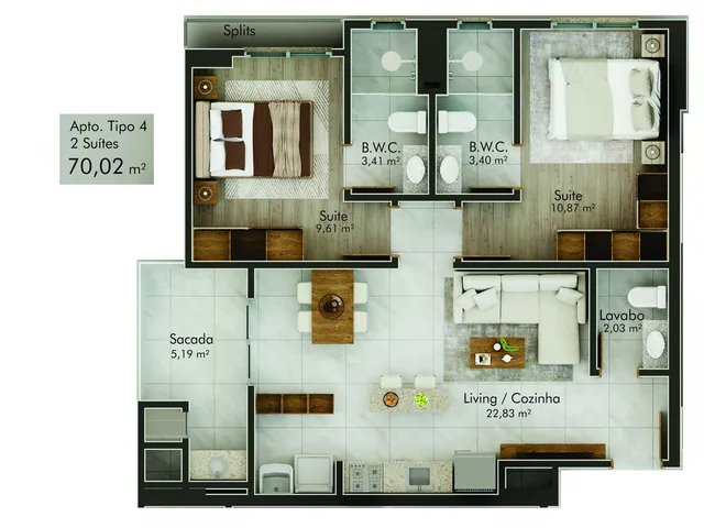 Imagem 13: Apartamento Residencial em Barra Velha - Sc, Barra Velha