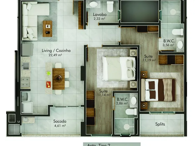 Imagem 3: Apartamento Residencial em Barra Velha - Sc, Barra Velha