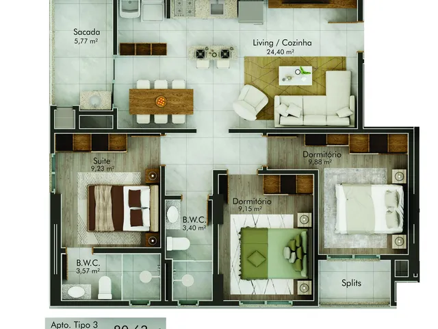 Imagem 10: Apartamento Residencial em Barra Velha - Sc, Barra Velha
