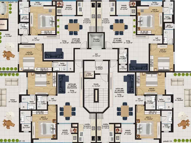 Imagem 10: Lazuli By Cretta - Residencial