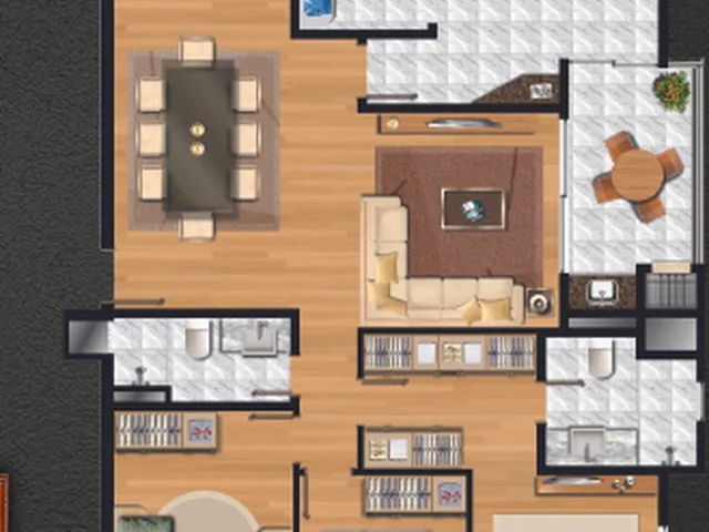Imagem 6: Orfeu Apartamento com 3 dormitórios