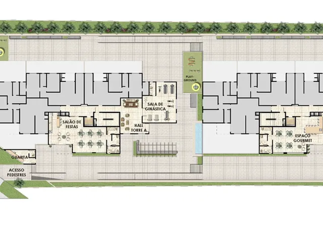 Imagem 2: Cobertura de Luxo à Venda no Seminário, Curitiba-PR: 2 Quartos, 1 Suíte, 3 Banheiros