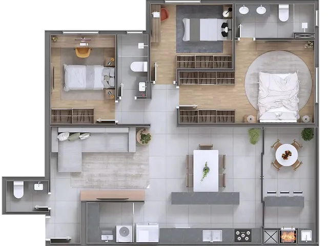 Imagem 7: APARTAMENTO RESIDENCIAL em Curitiba - PR, Água Verde