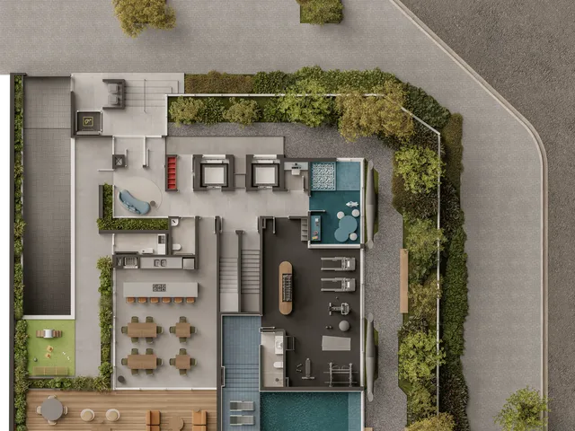 Imagem 1: Apartamento à venda em Curitiba-PR, Bigorrilho: 2 quartos, 2 suítes, 3 banheiros, 1