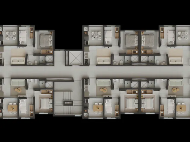 Imagem 4: APARTAMENTO RESIDENCIAL em São José dos Pinhais - PR, Cidade Jardim