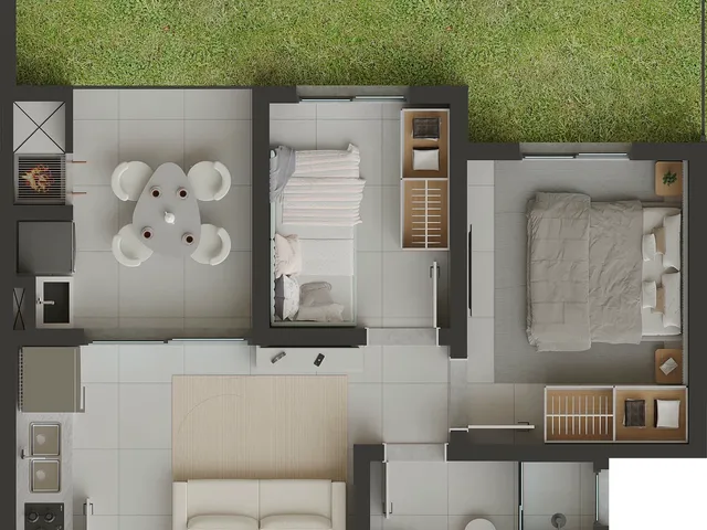 Imagem 5: APARTAMENTO RESIDENCIAL em São José dos Pinhais - PR, Cidade Jardim