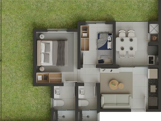 Imagem 7: APARTAMENTO RESIDENCIAL em São José dos Pinhais - PR, Cidade Jardim