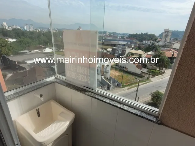 Imagem 8: Apartamento 2 dormitórios no Santo Antônio - sacada com churrasqueira e garagem