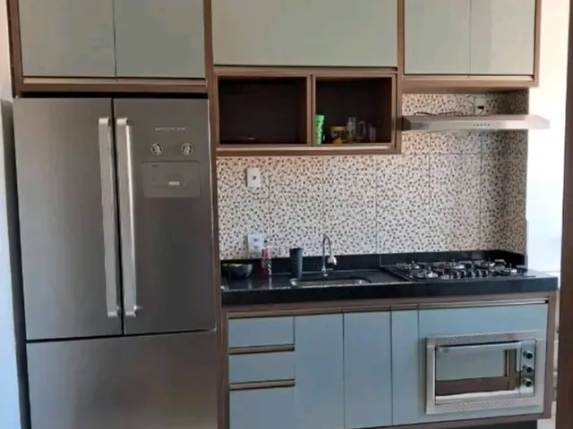 Imagem: O apartamento possui 2 Dormitórios, 1 Banheiro, 1 Vaga na
