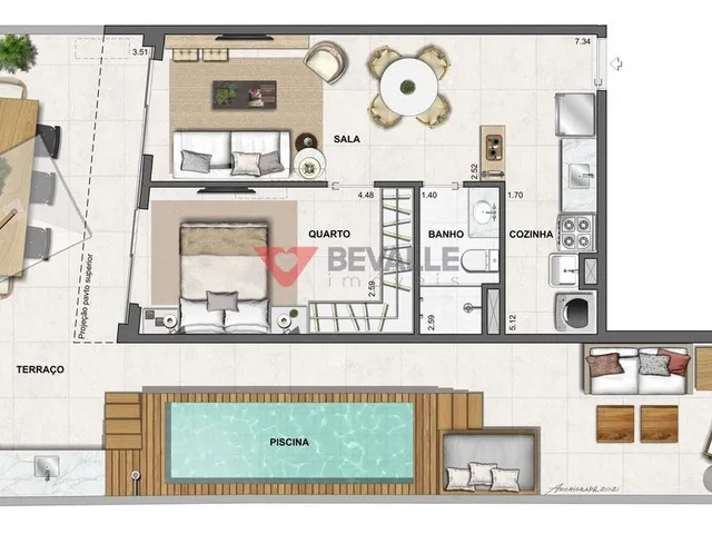 Imagem 3: Apartamento em Rio de Janeiro