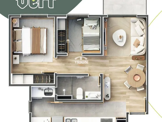 Imagem 15: Apartamentos de 2 Dormitórios a Venda | Vert Life