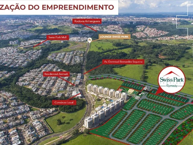 Imagem: Terreno à venda no Swiss Park em Campinas-SP