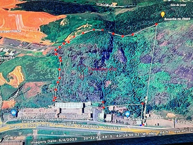 Imagem: Área de Terreno com 97.814,42M², com Entrada
