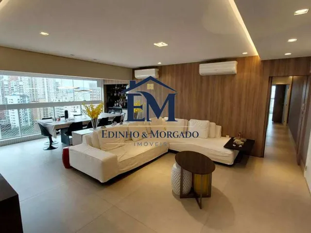 Imagem 2: Apto. Garden C/Piscina, Andar Alto, Suítes e 3 Vagas / Boqueirão / Santos