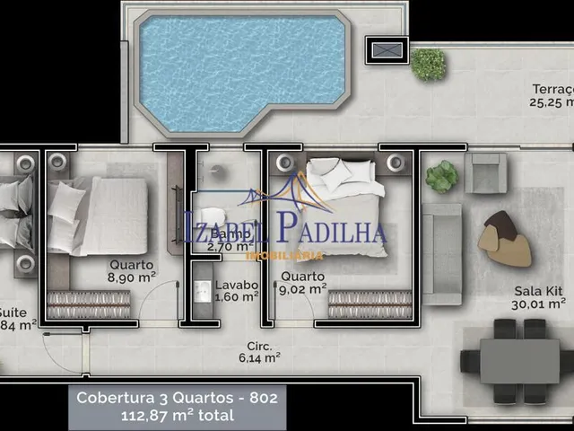 Imagem 7: Portal da Carvoeira - Apartamento À Venda no Bairro Carvoeira - Florianópolis/Sc