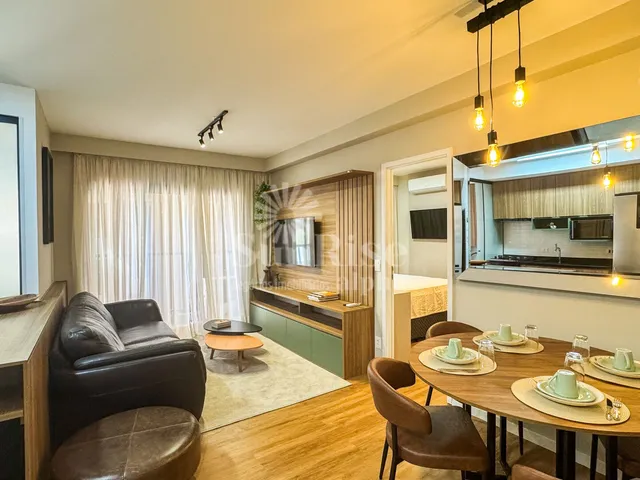 Imagem: Apartamento Mobiliado com 1 Quarto - 52M²