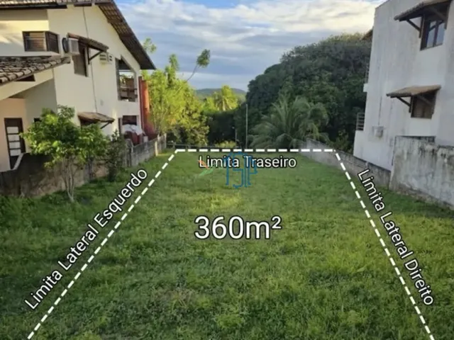 Imagem: O terreno possui 360m² de Área e está localizado em