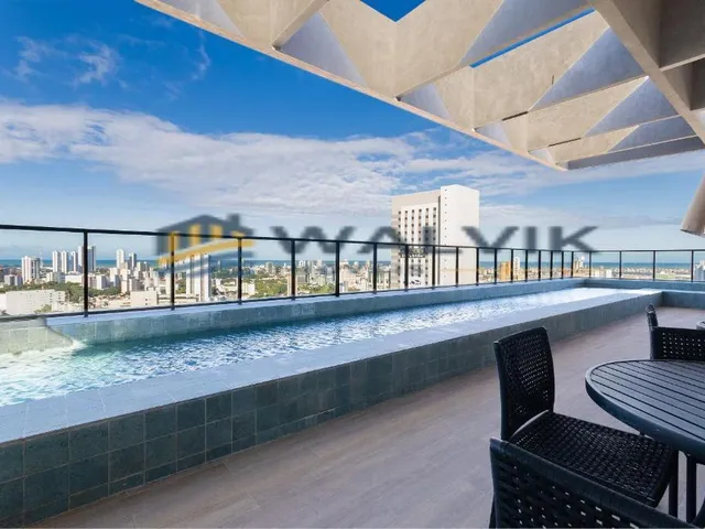 Imagem 3: Apartamento Tipo Studio Mobiliado À Venda no Derby, com 25M² e 01 Vaga de Garagem!